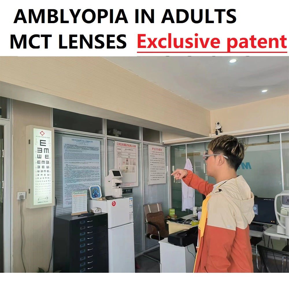 MCT technology orthokeratology lens for Adults with amblyopia