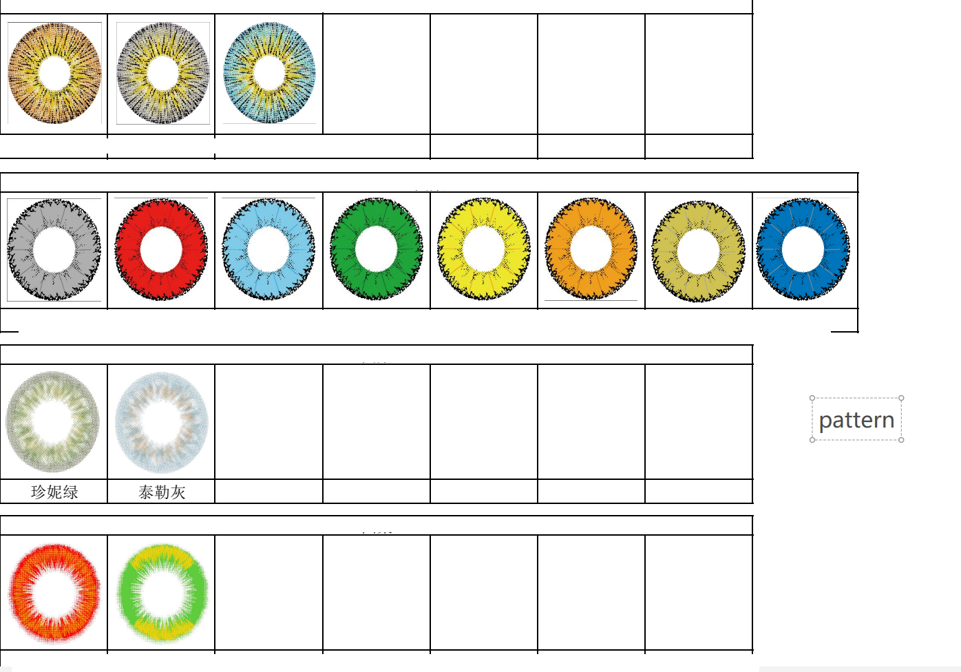 WEB Yearly Halloween Contact Lens Cosplay Red Vampire Eye Contact Lenses Anime Contact Lenses