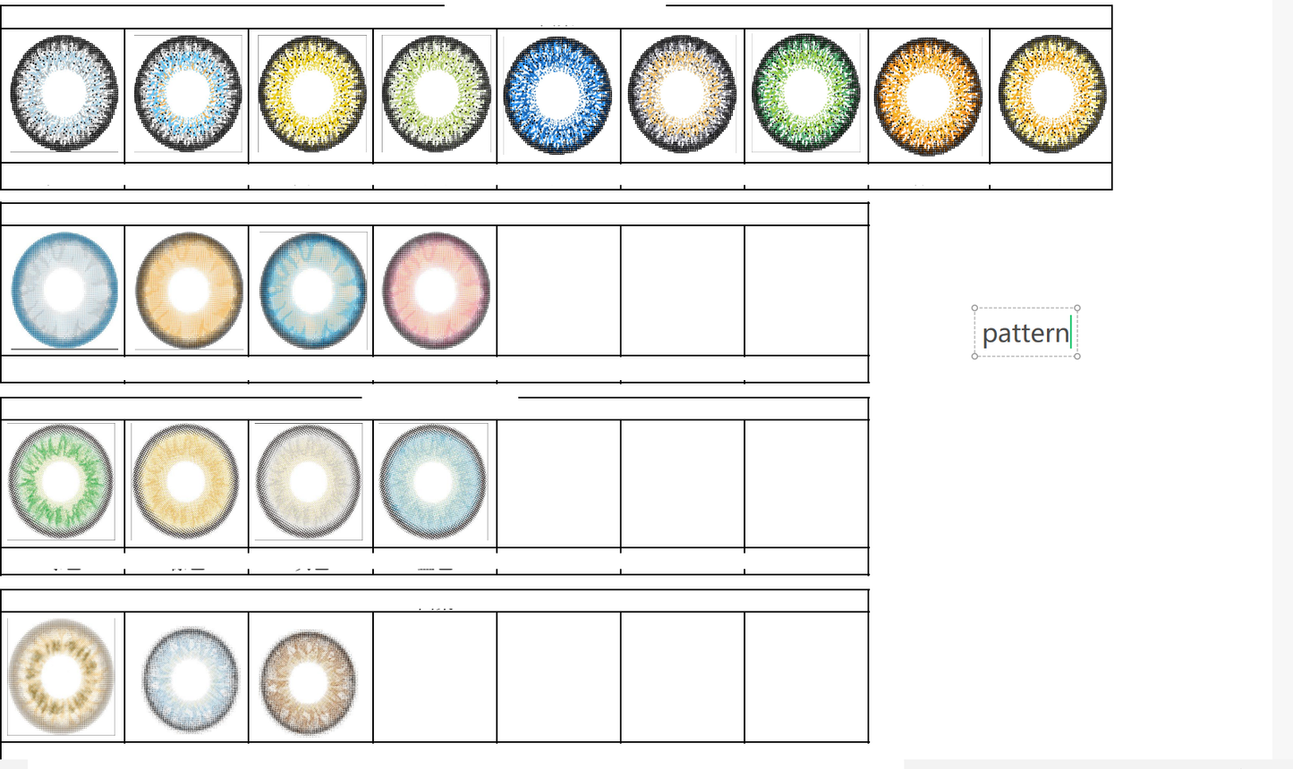 WEB Yearly Halloween Contact Lens Cosplay Red Vampire Eye Contact Lenses Anime Contact Lenses