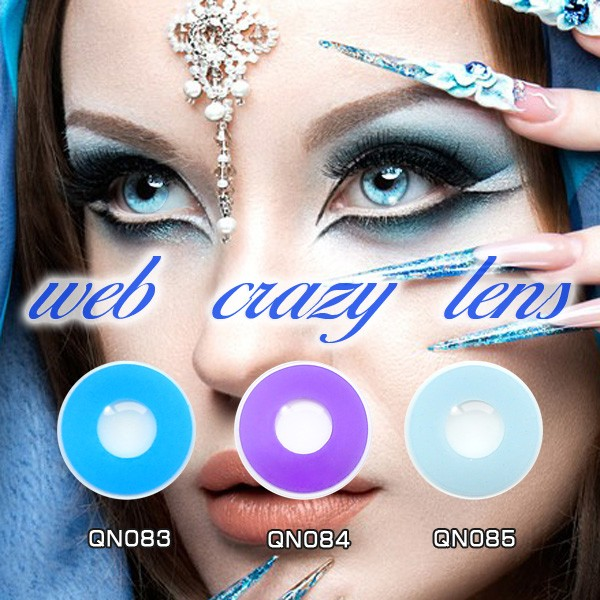 WEB Yearly Halloween Contact Lens Cosplay Red Vampire Eye Contact Lenses Anime Contact Lenses