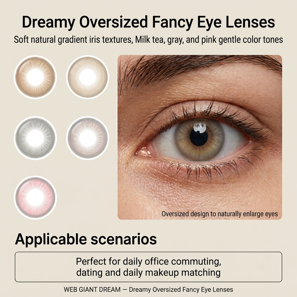 WEB GIANT DREAM — Dreamy Oversized Fancy Eye Lenses